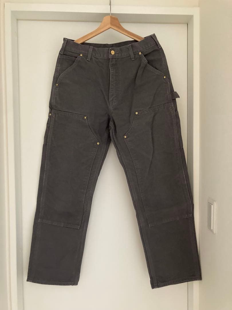 Carhartt ダブルニー USAペインターパンツB01GVL グレー