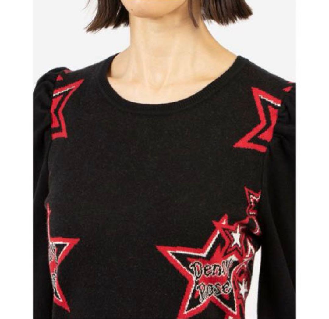 【新品】デニーローズ DENNY ROSE スタージャガードニットワンピース