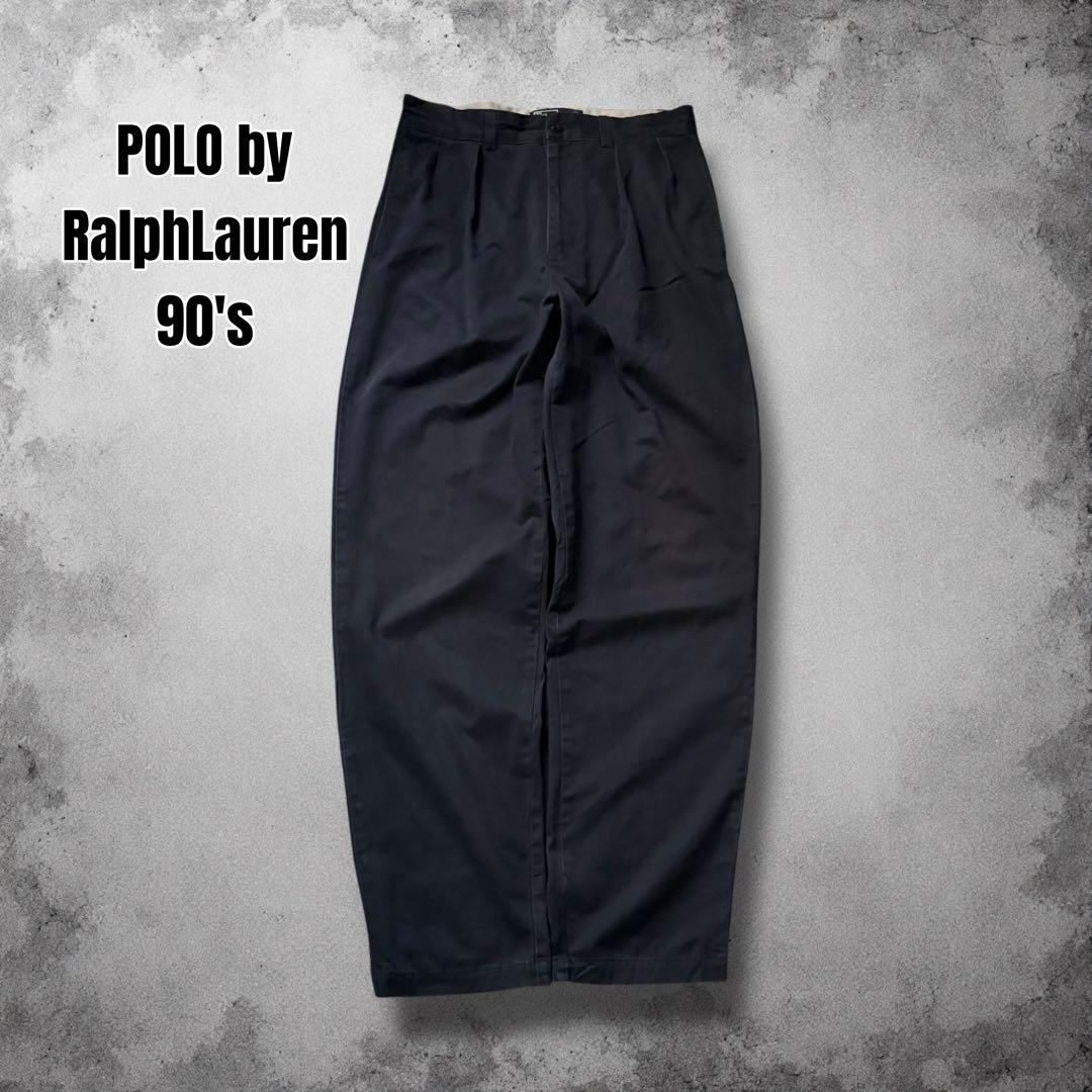 【専用】90s RalphLaurenアンドリューパンツ スミクロ ヴィンテージ