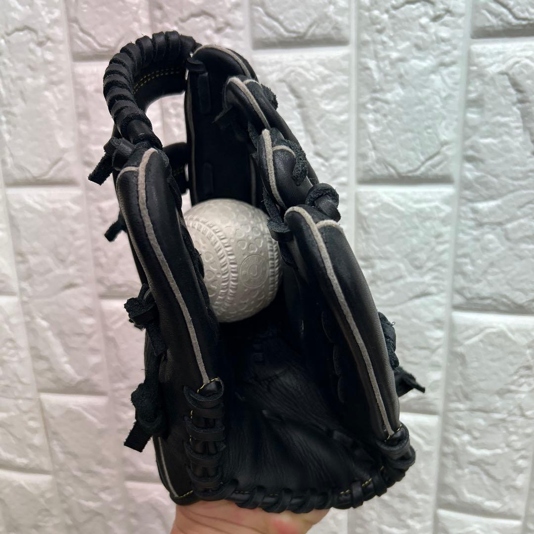 【美品】野球 グローブ 軟式 少年野球 ミズノ 内野手 外野手 ウィズドライブ