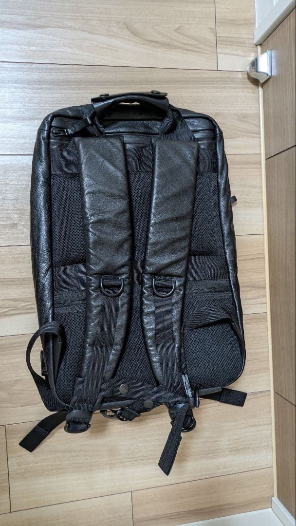 カワニシカバン seowU[セオウー]｜撥水レザー　ブラック