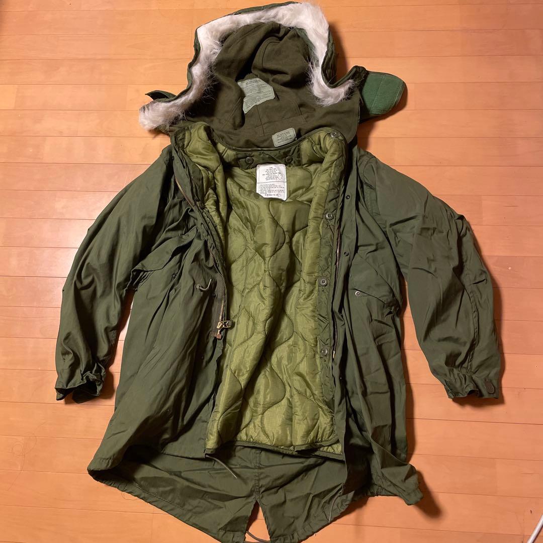 実物美品M-65フィッシュテールパーカー X-SMALLサイズ　フルセット
