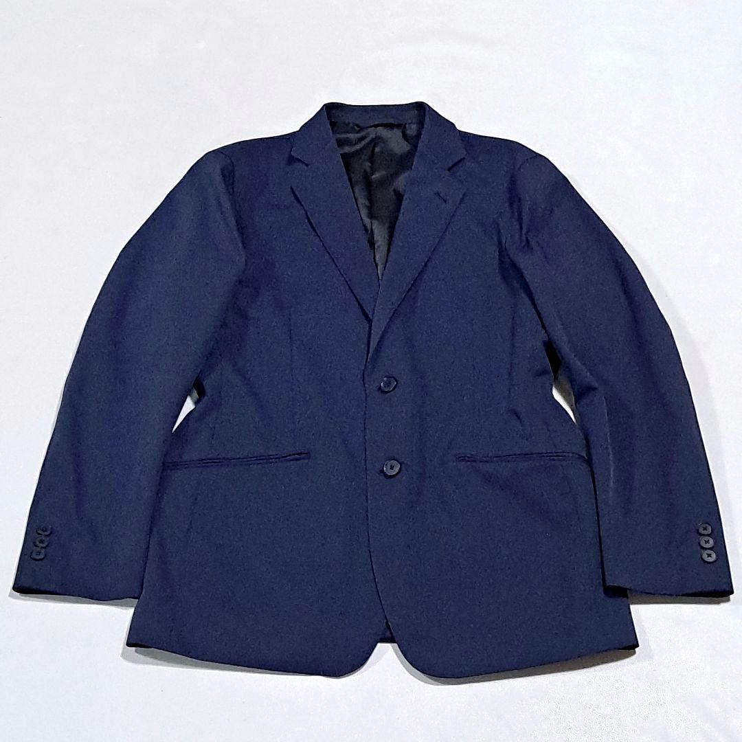 デサント　トラベルスーツ　セットアップスーツ　ストレッチ　ネイビー　AB5