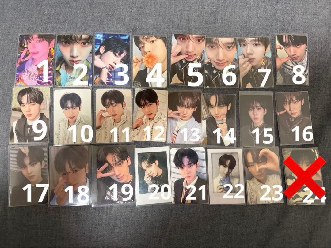 ZEROBASEONE￼ ZB1 ゼベワン ハンユジン トレカまとめ売り