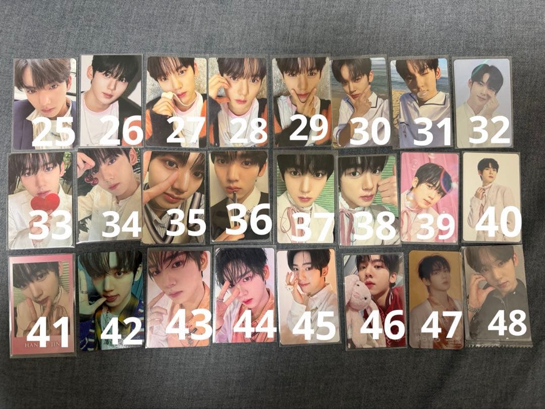 ZEROBASEONE￼ ZB1 ゼベワン ハンユジン トレカまとめ売り