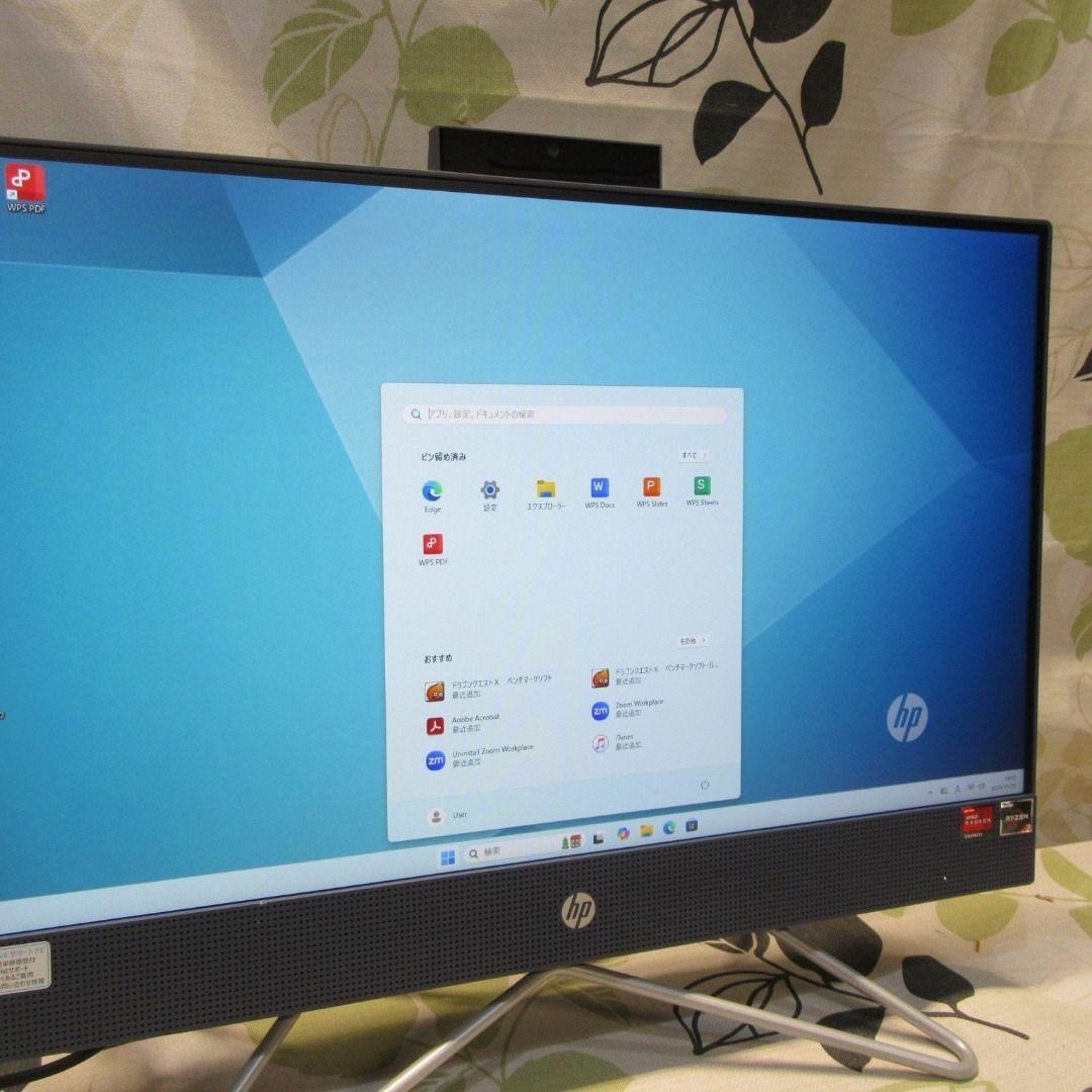 高年式2023！Ryzen3/SSD＆HDD/メ8/カメラ/DVD/フレームレス