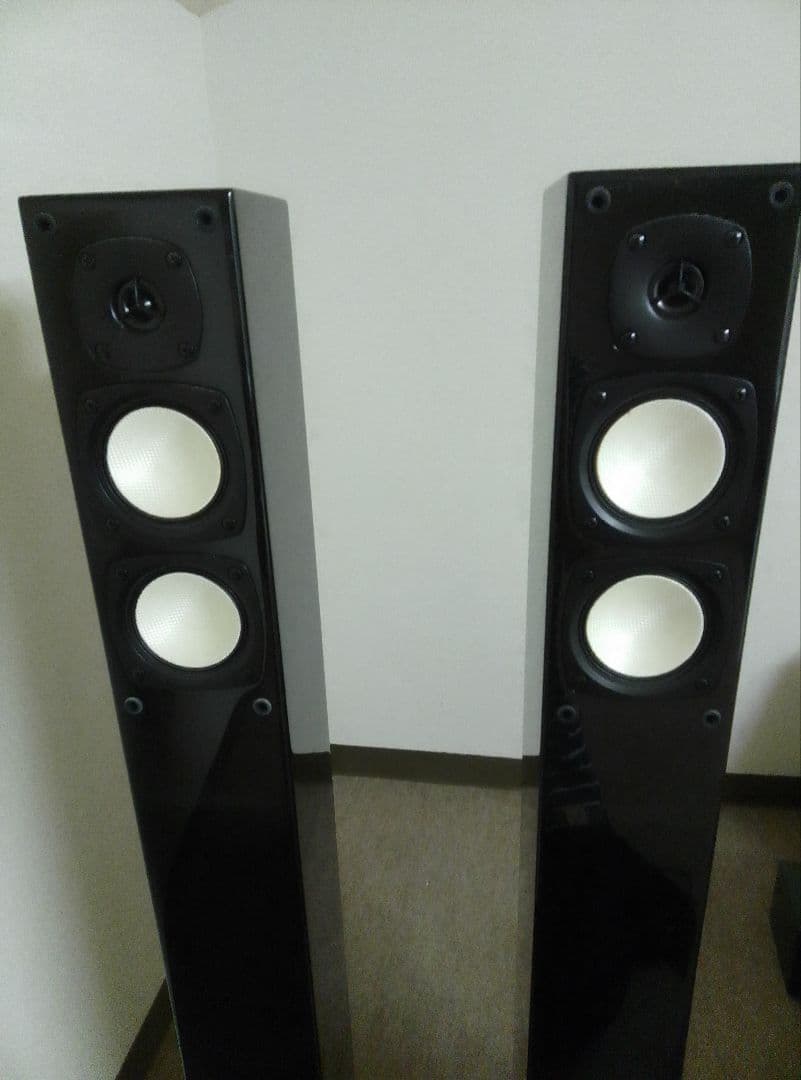 ONKYO オンキョー トールボーイスピーカー D108E ピアノブラック