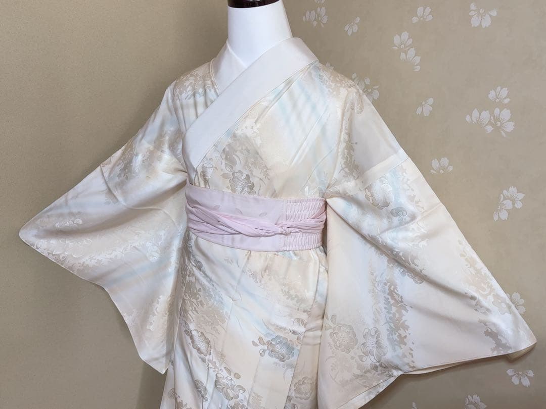 【専用】新品未使用 翠山工房 最高級 訪問着 袋帯 長襦袢 3点セット 辻が花