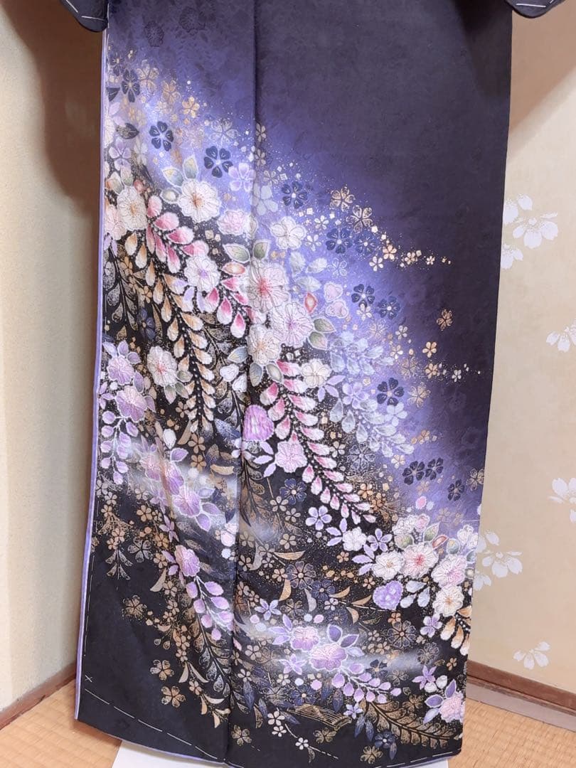 【専用】新品未使用 翠山工房 最高級 訪問着 袋帯 長襦袢 3点セット 辻が花