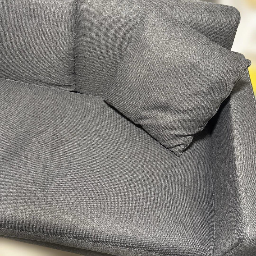 2/15まで最終値下げ　ソファ　オットマン　３人掛け【着払いor引き取り限定】