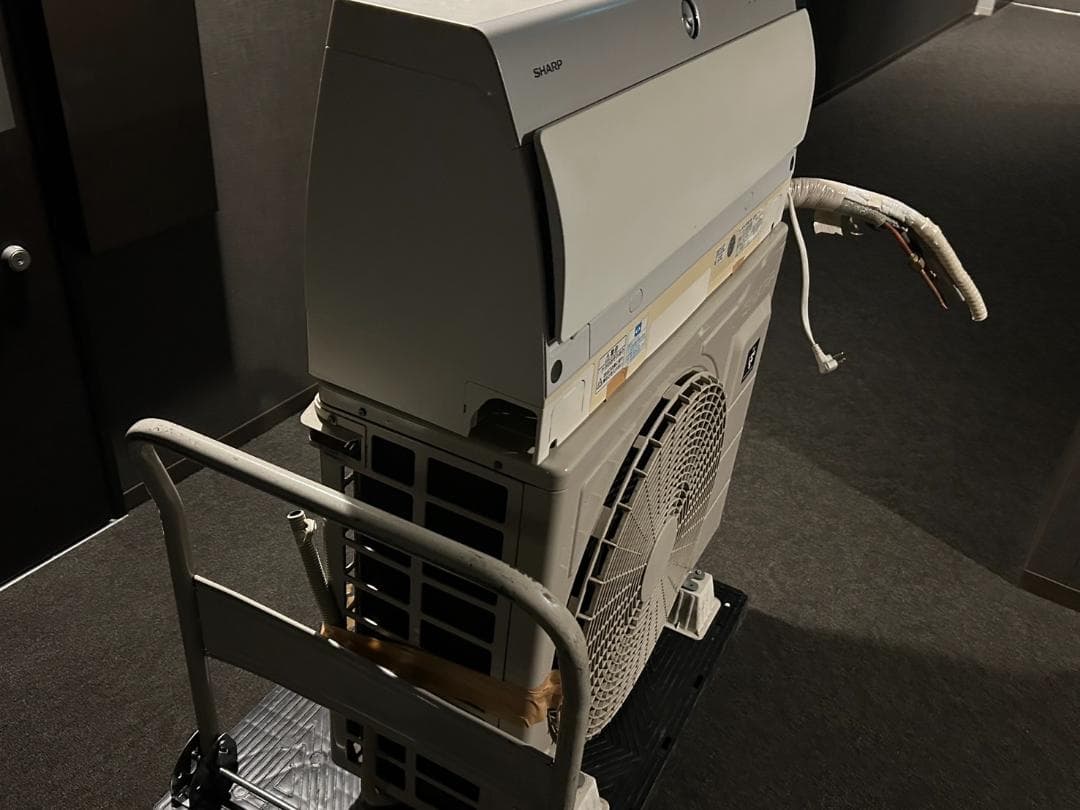 マァリオ SHARP 単相200V エアコン AY-L56X2-W