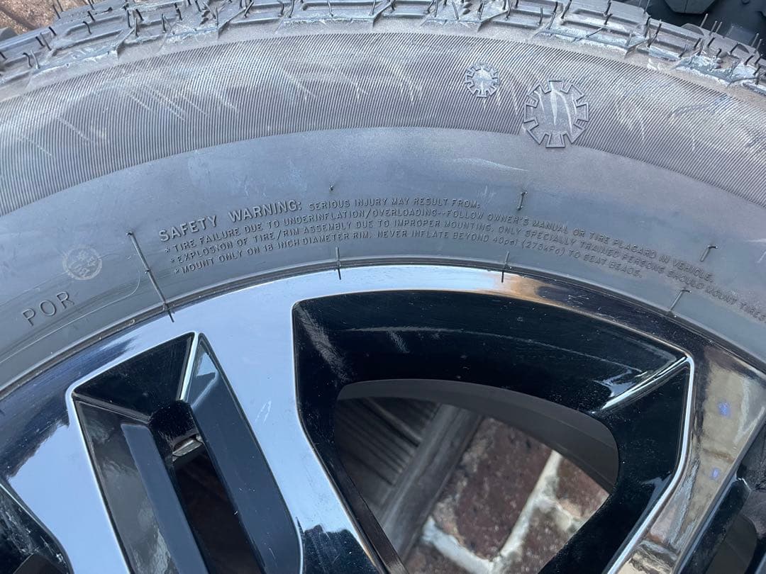 専用　2,257e20 様 18インチ・ベンツ純正ホイール、タイヤセット