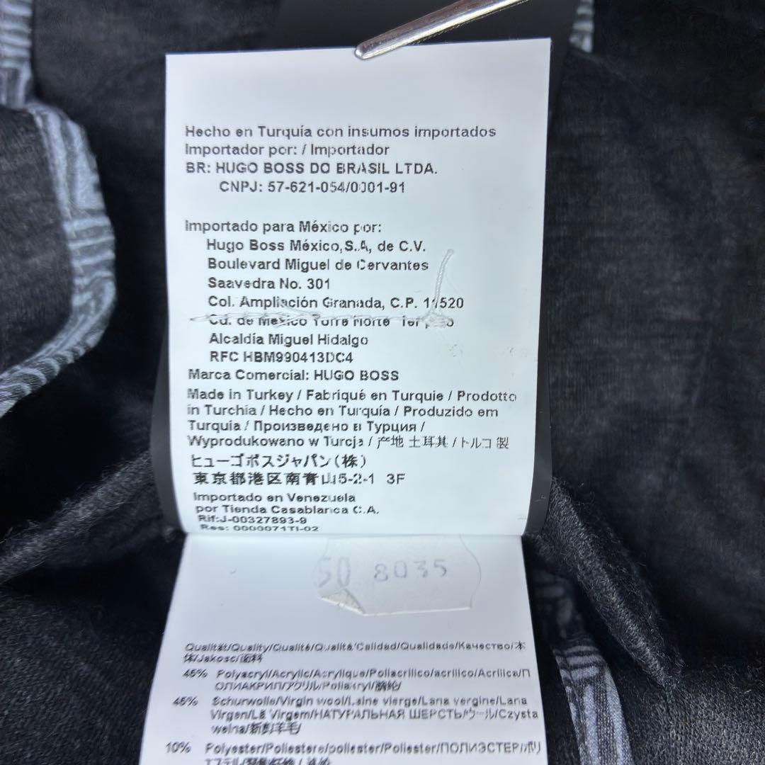 美品　近年モデル　ヒューゴボス　ジャージージャケット　ストレッチ　パイピングXL