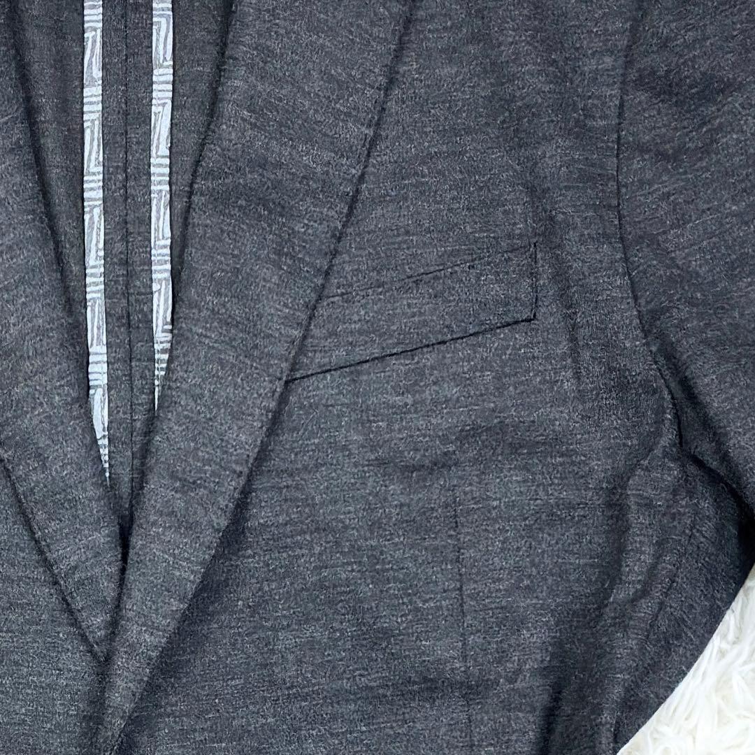 美品　近年モデル　ヒューゴボス　ジャージージャケット　ストレッチ　パイピングXL