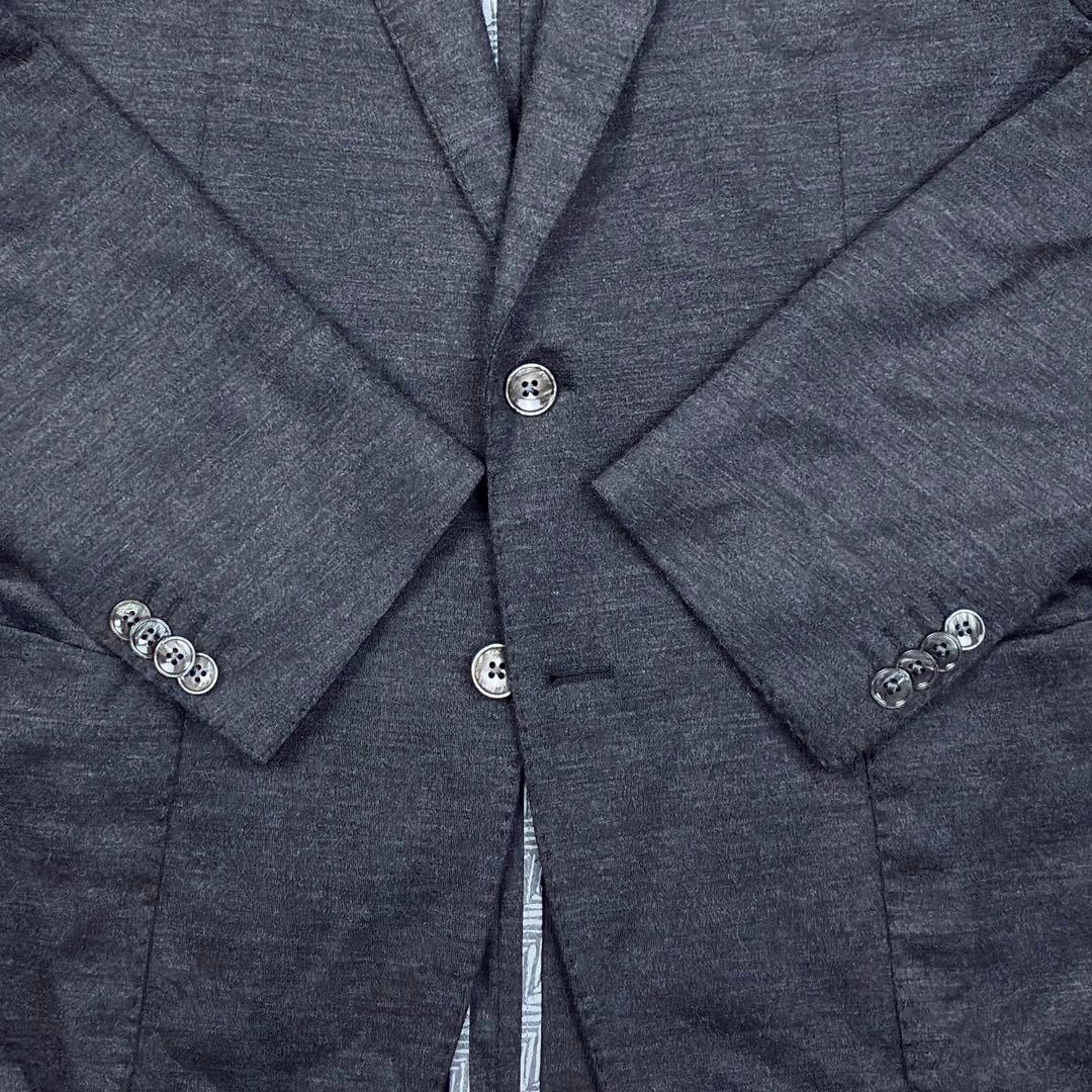 美品　近年モデル　ヒューゴボス　ジャージージャケット　ストレッチ　パイピングXL