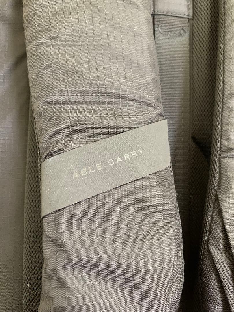 【美品】ABLECARRY Max EDC Ripstop Black タグ付