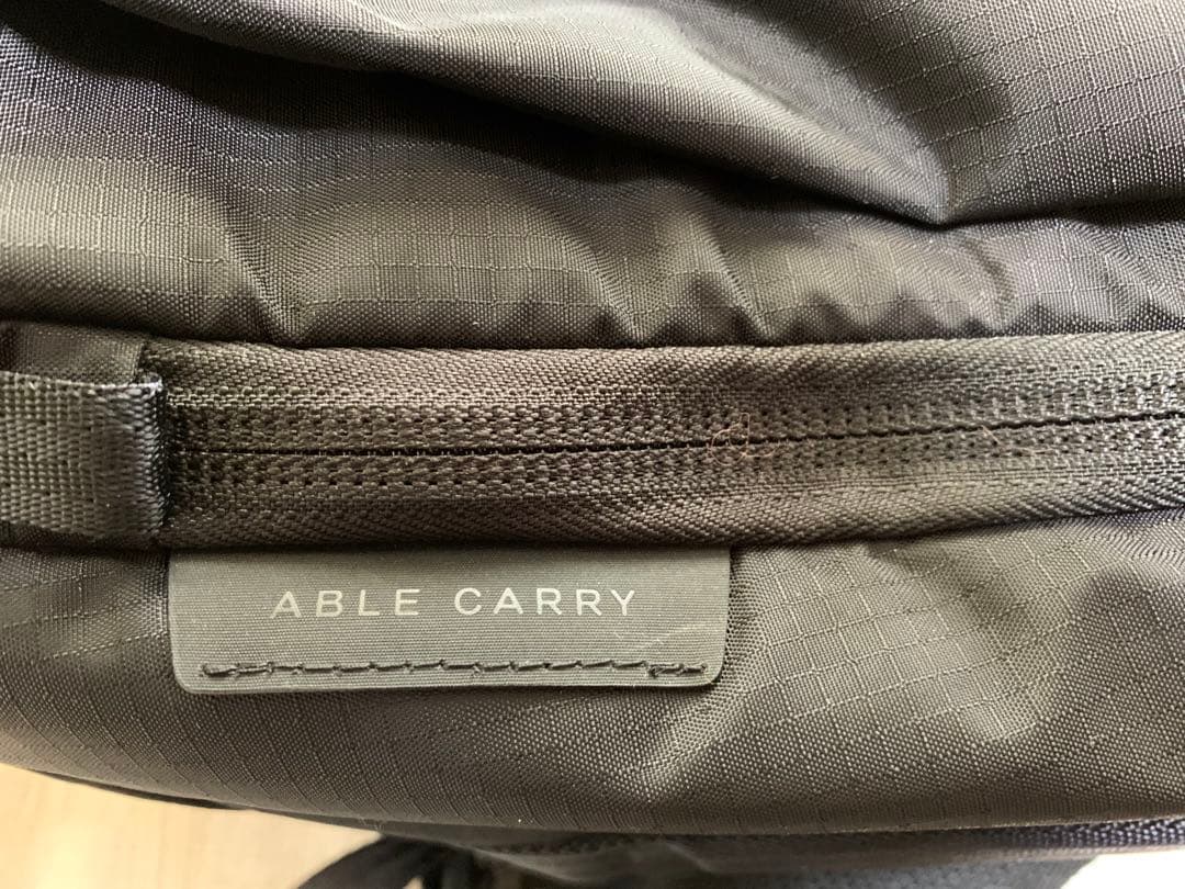 【美品】ABLECARRY Max EDC Ripstop Black タグ付