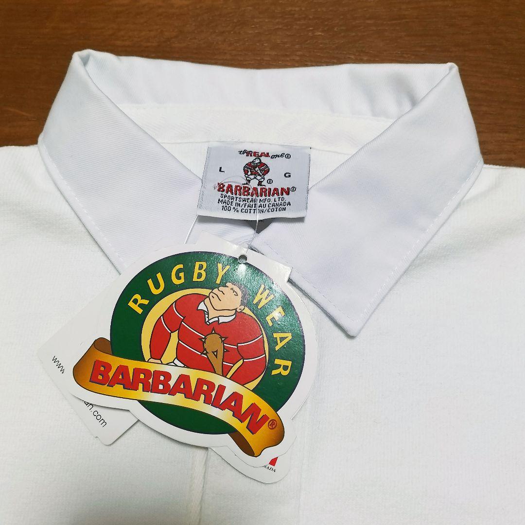 新品◆JS別注 BARBARIAN 12オンス ラガーシャツ バーバリアン