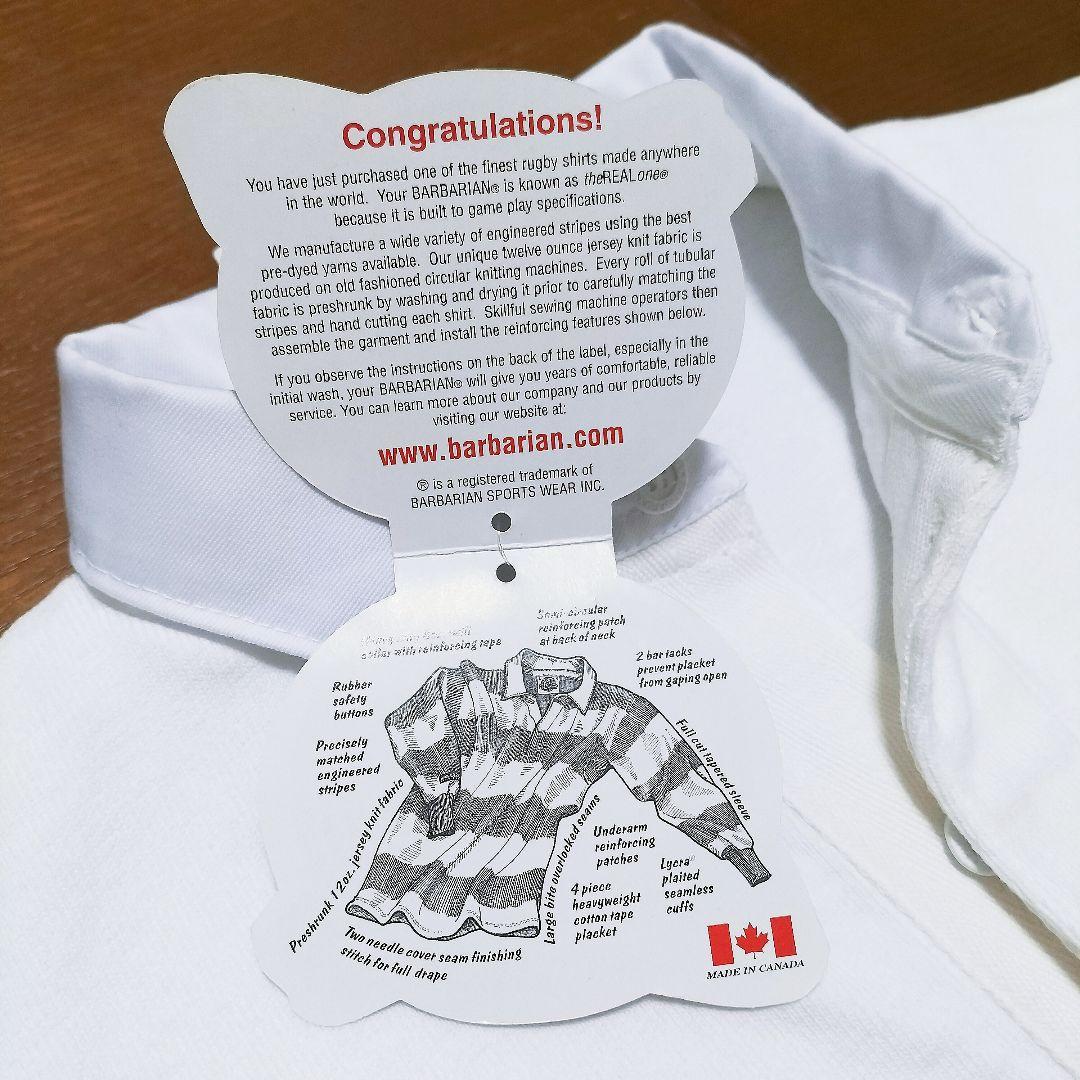 新品◆JS別注 BARBARIAN 12オンス ラガーシャツ バーバリアン