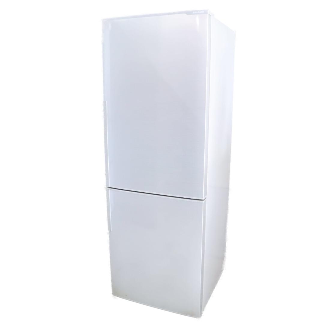 シャープ 冷蔵庫 SJ-C27E-S 271L ホワイト B62