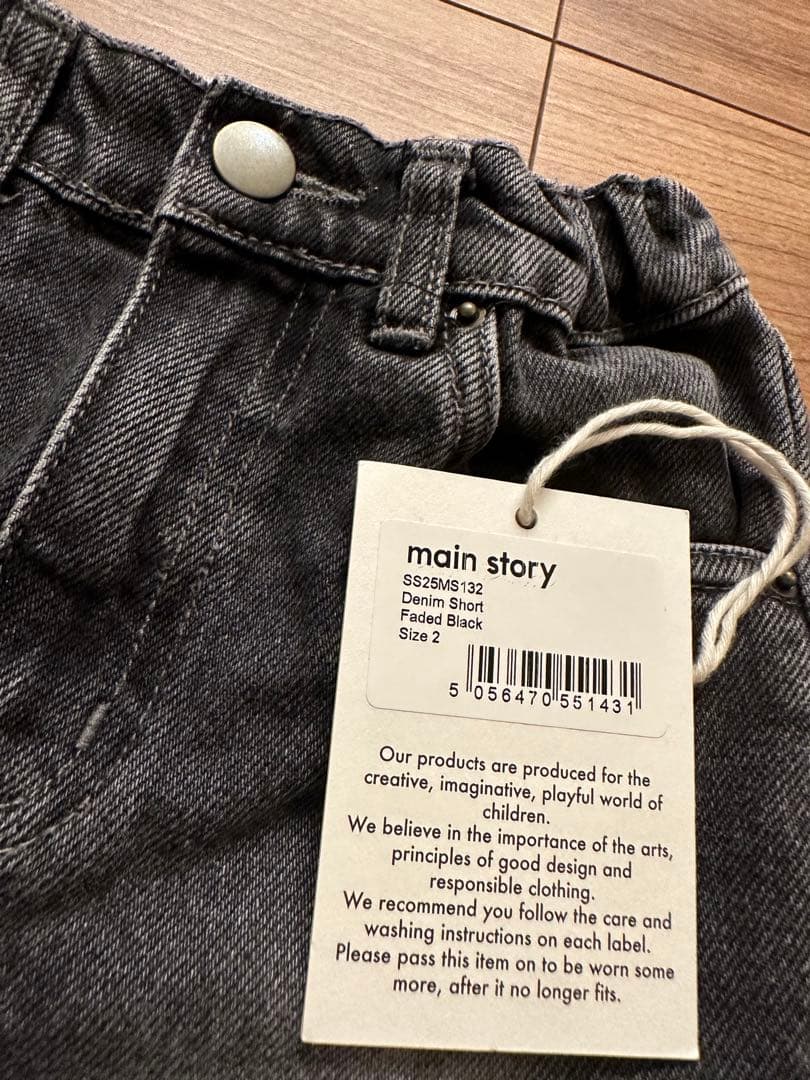 ボトムス main story 2y Denim Short 2025ss