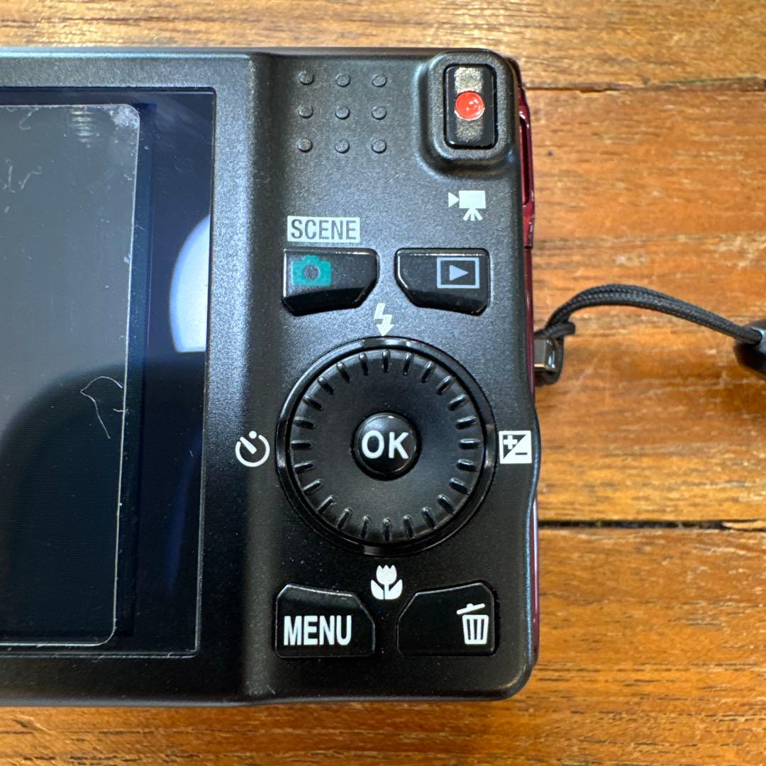 Nikon COOLPIX S6200 レッド　美品　動作確認済み　デジカメ