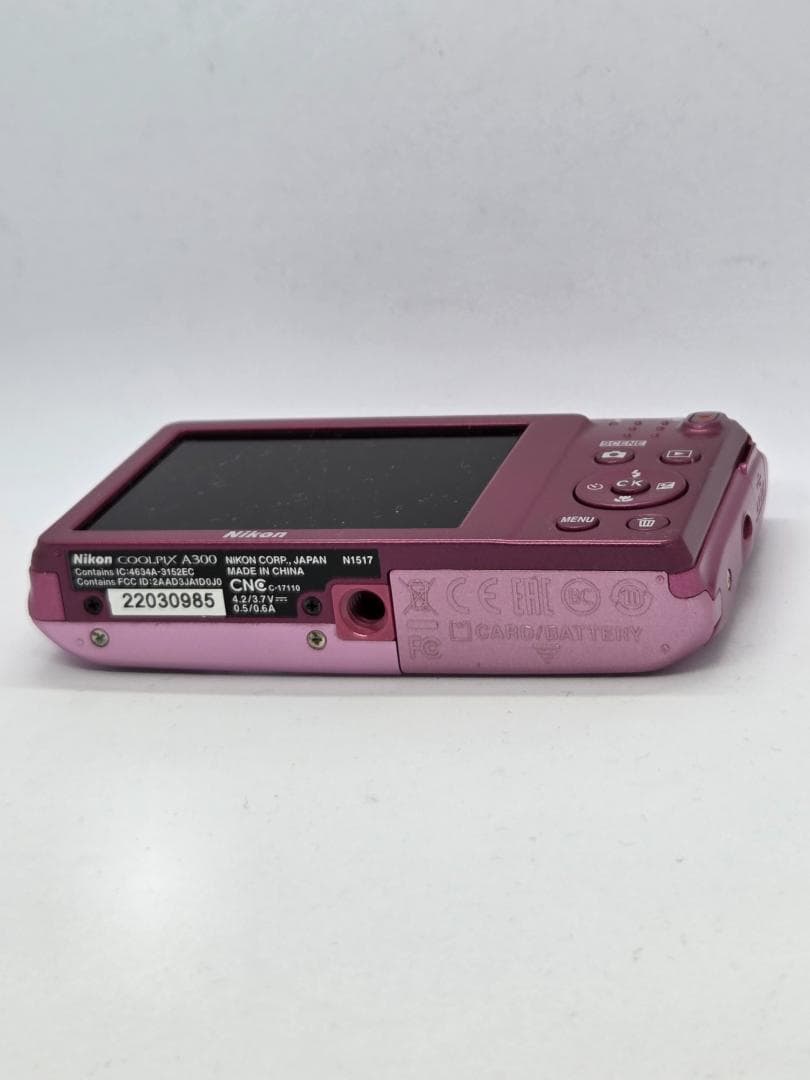 【ジャンク】ニコン Nikon COOLPIX A300 ピンク デジタルカメラ