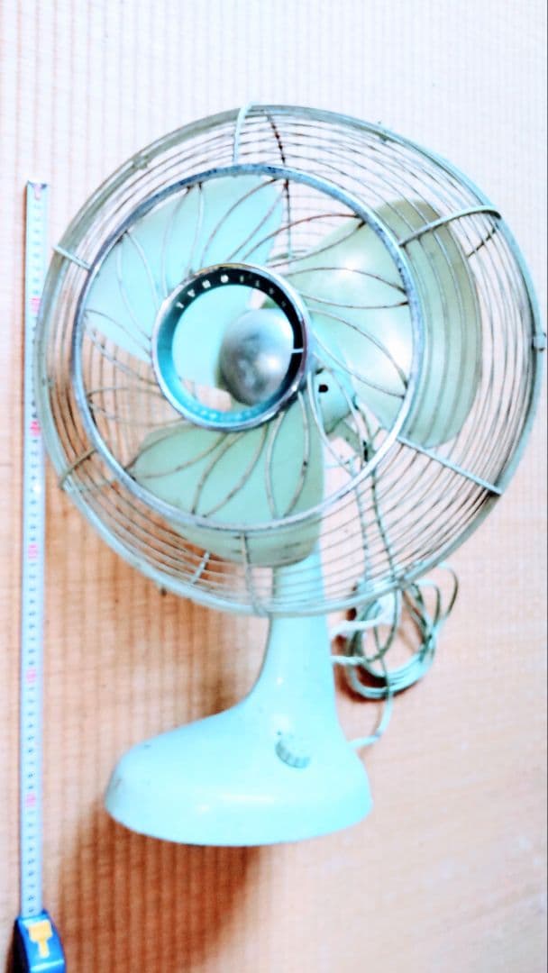 「大切に保管していました。」時を重ねた扇風機 ／味わいのある扇風機／癒し 満載