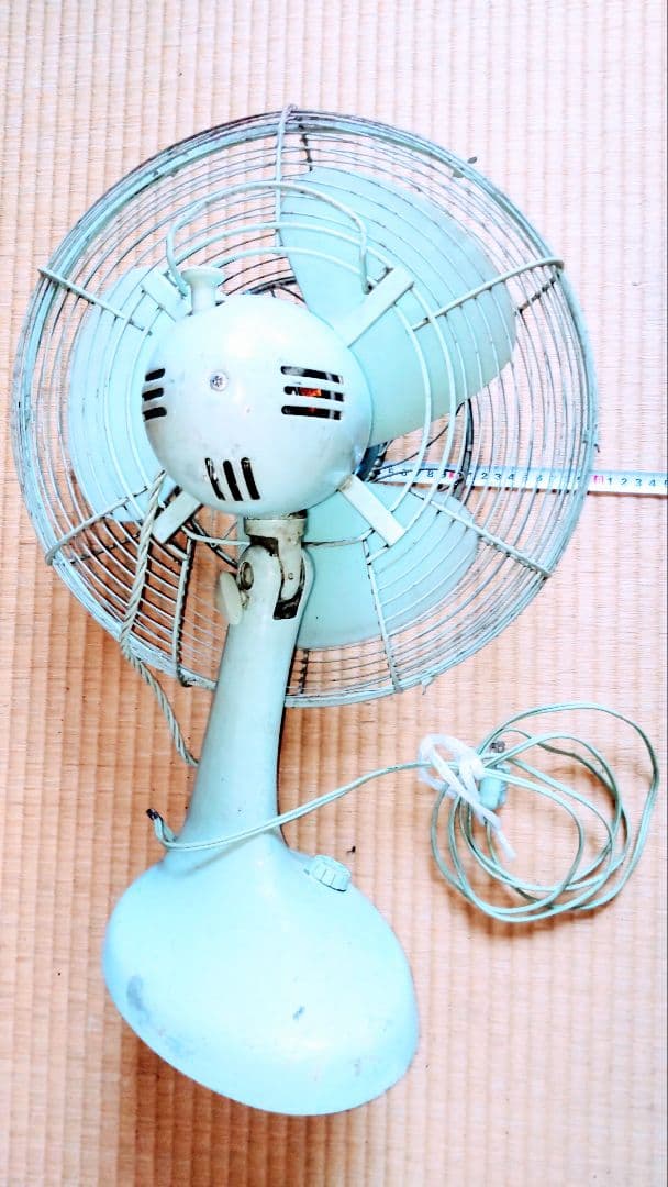 「大切に保管していました。」時を重ねた扇風機 ／味わいのある扇風機／癒し 満載