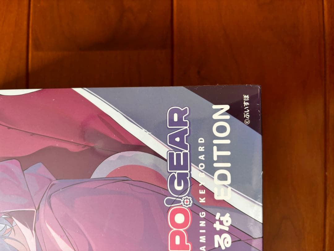 VSPRO GEAR ゲーミングキーボード　ぶいすぽ　紫宮るな