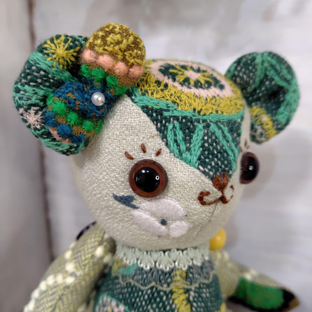 ミナペルホネン＊ハンドメイド＊ぬいぐるみ＊テディベア＊79