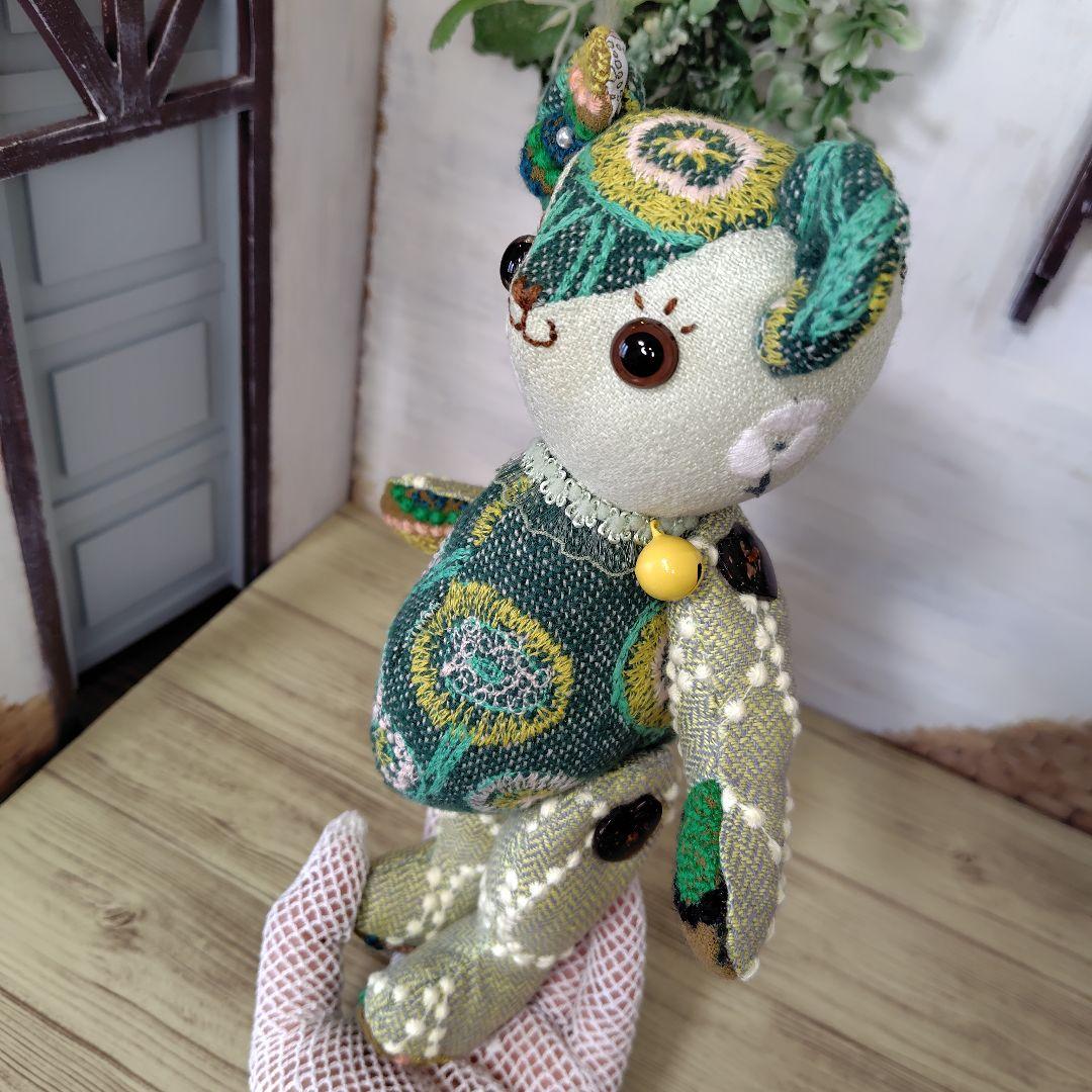 ミナペルホネン＊ハンドメイド＊ぬいぐるみ＊テディベア＊79