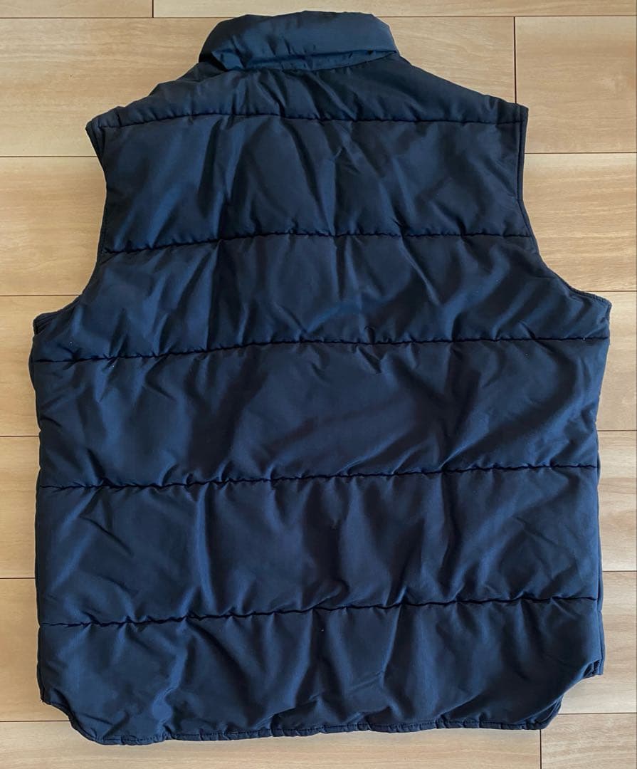 70-80s ウールリッチ ダウンベスト ネイビー Lサイズ