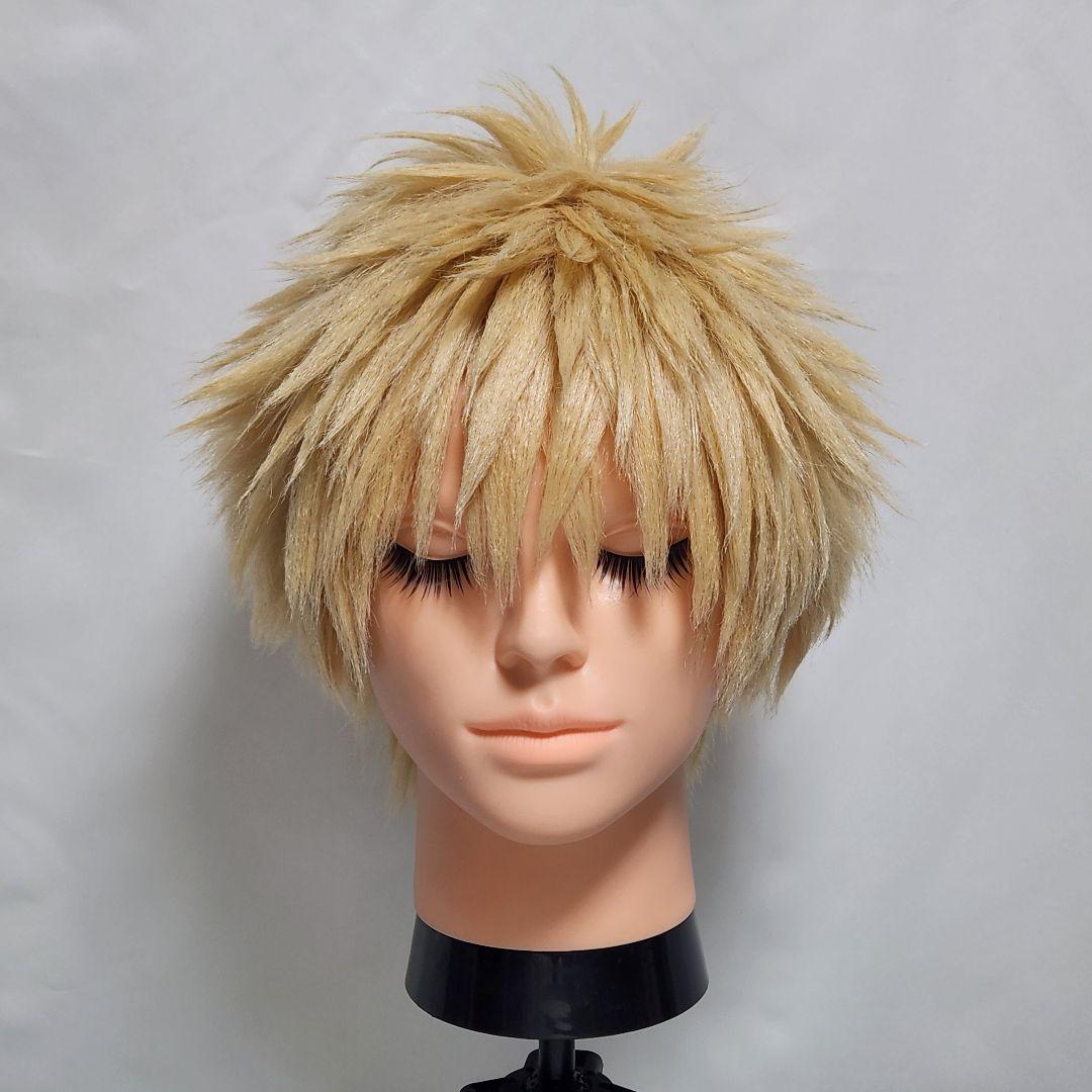 爆豪勝己 セット済みウィッグ コスプレ 僕のヒーローアカデミア ヒロアカ