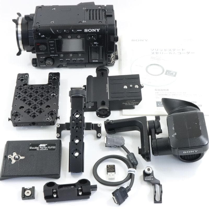 ソニー CineAlta 4Kカメラ　SONY PMW-F55　プロ 業務用