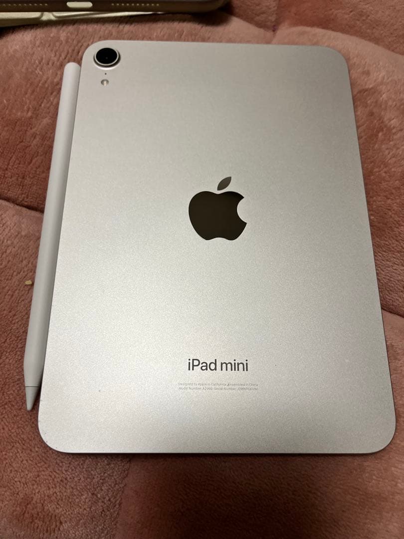 iPad mini シルバ7世代ー + Apple Pencil Pro