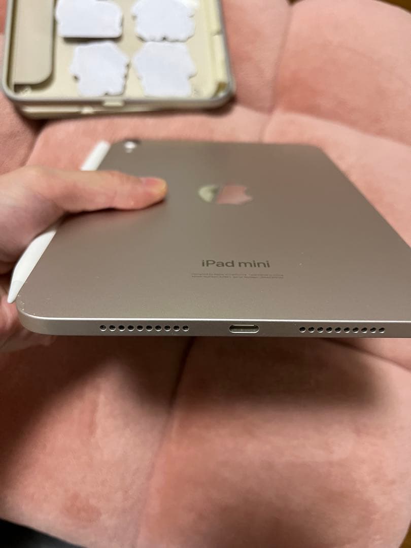 iPad mini シルバ7世代ー + Apple Pencil Pro