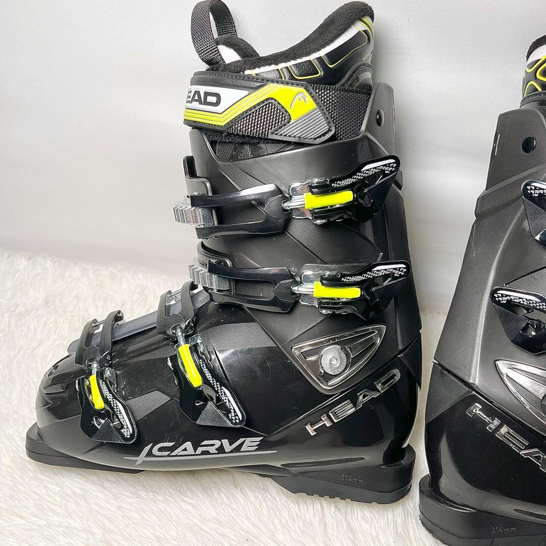 【美品】HEAD CARVE スキーブーツ 27.0〜27.5cm