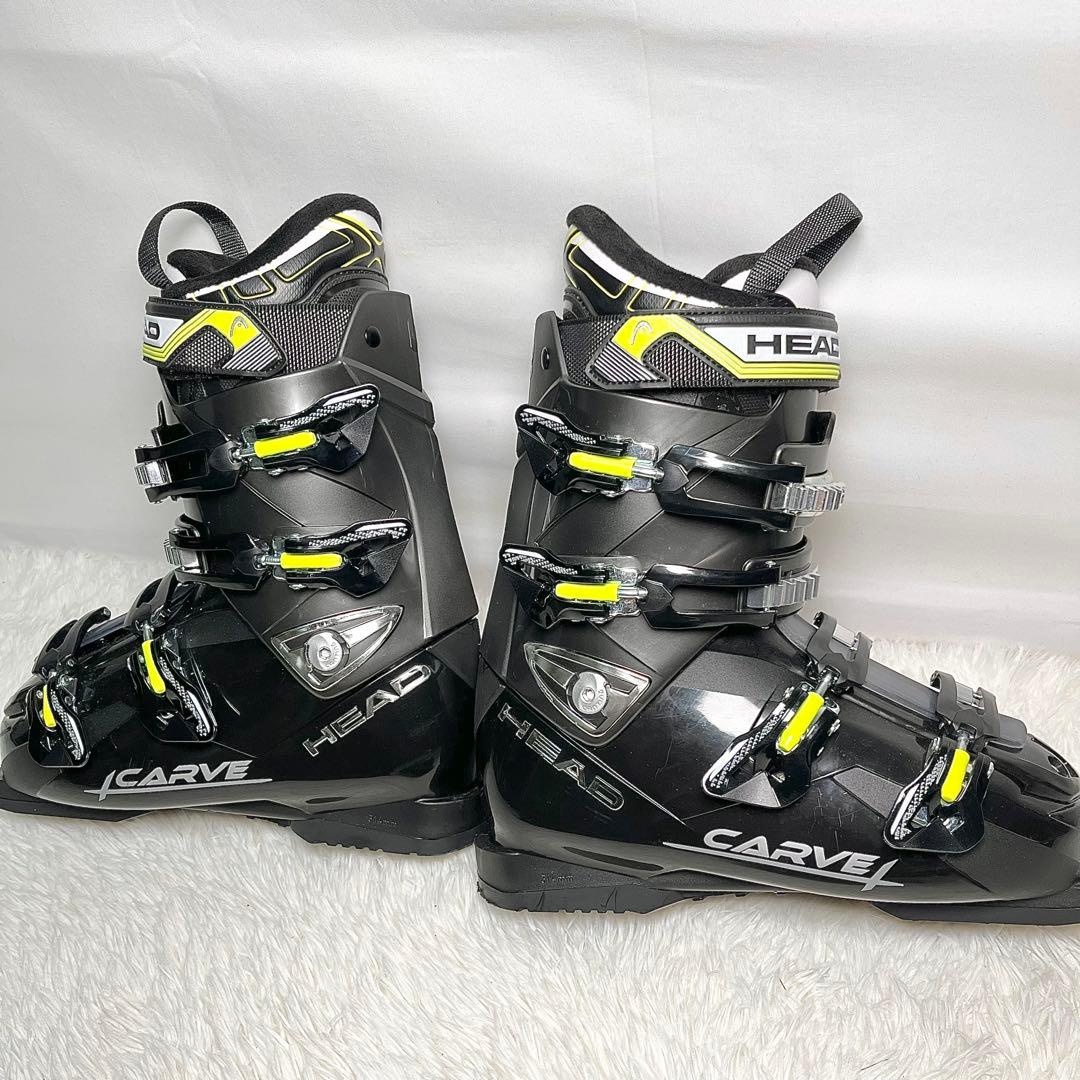 【美品】HEAD CARVE スキーブーツ 27.0〜27.5cm