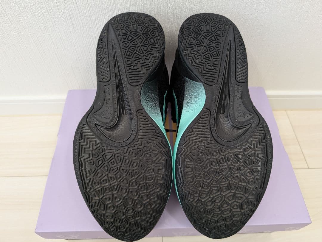 Nike JA2 バスケシューズ 黒/ティファニーブルー　28cm