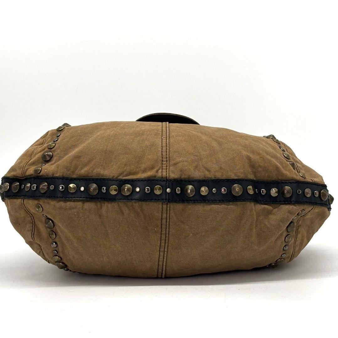 DIESEL　ショルダーバッグ 2WAY ワンショルダー ハーフムーン　ブラウン