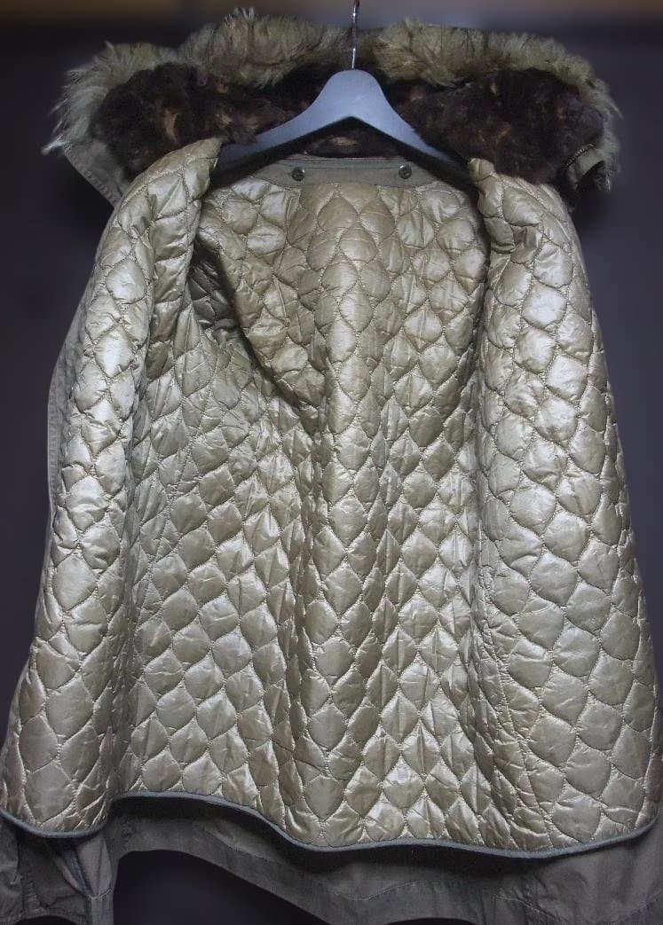 キミノリモリシタ kiminori morishitaモッズコート リアルファー