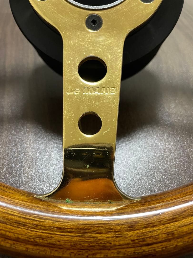 エブリィ　DA64 ステアリング&ボス　キャリー LE MANS ウッド33パイ