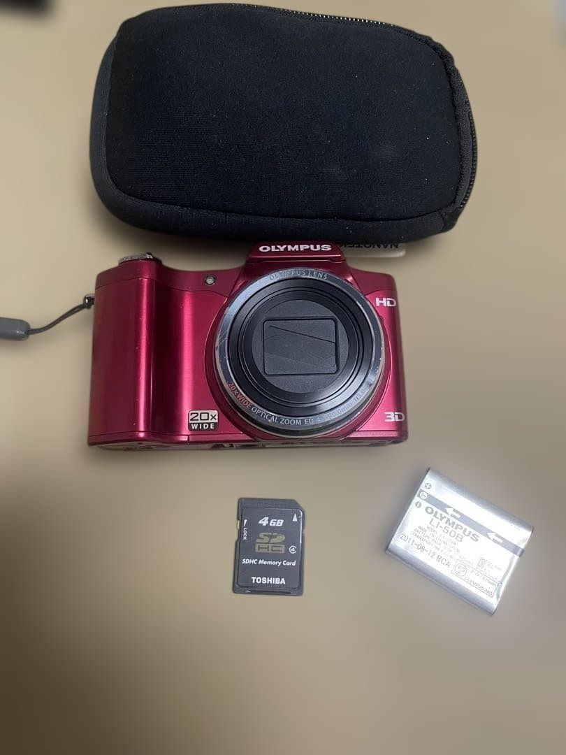 OLYMPUS オリンパス コンパクトデジタルカメラ SZ-11 カド付き