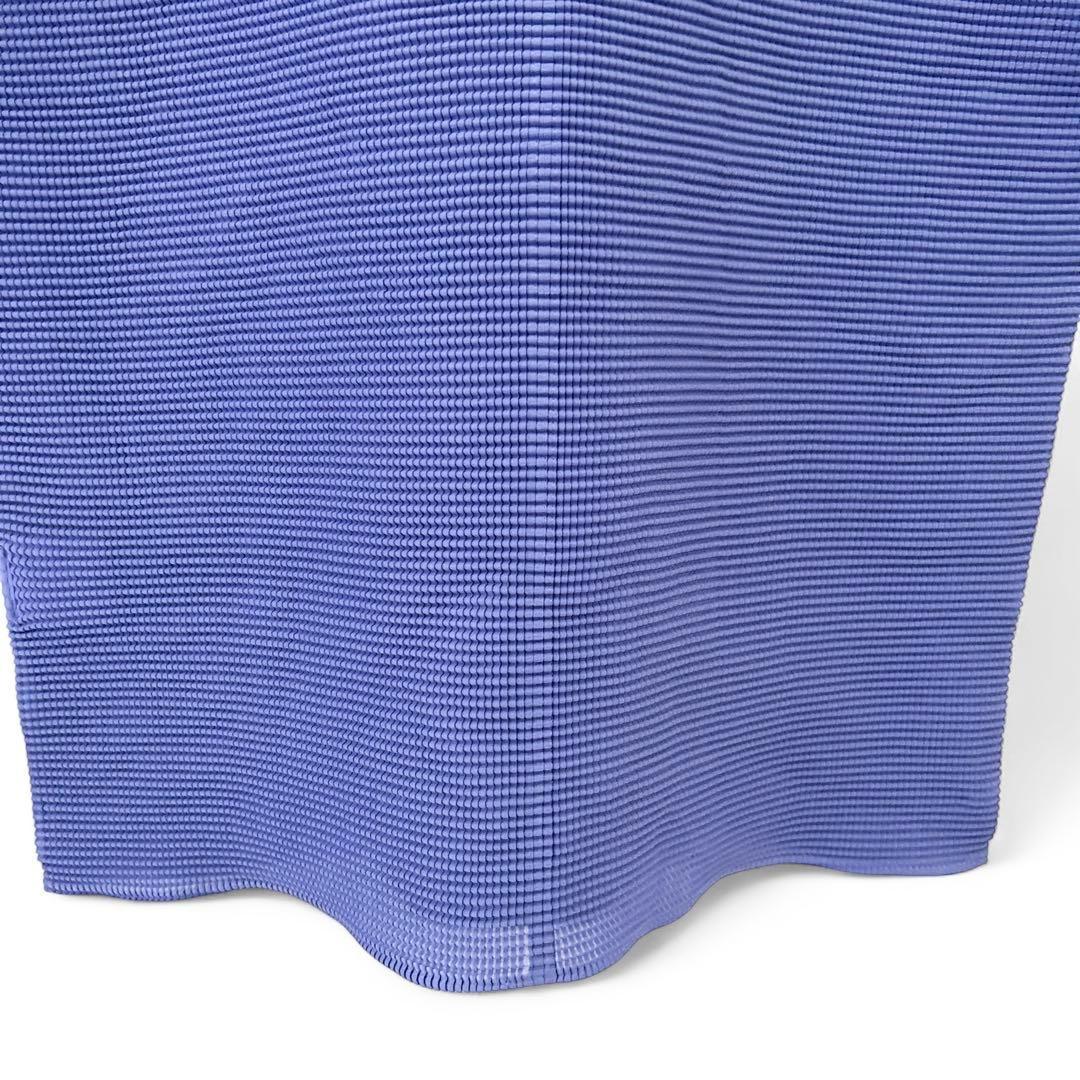 【美品】me ISSEY MIYAKE イッセイミヤケ ハイネック長袖 パープル