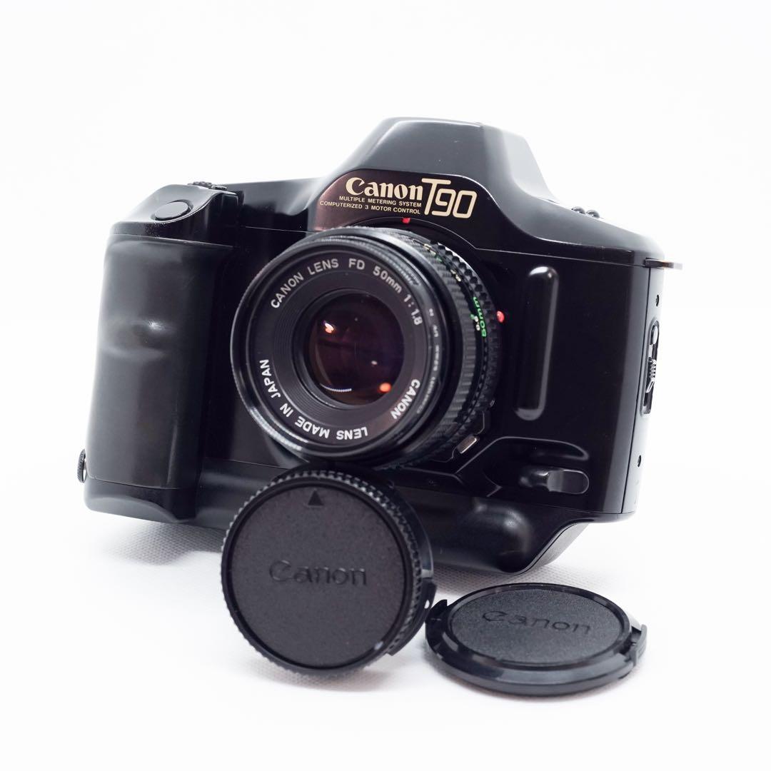 【撮影済み】Canon T90 レンズ付き 一眼レフフィルムカメラ