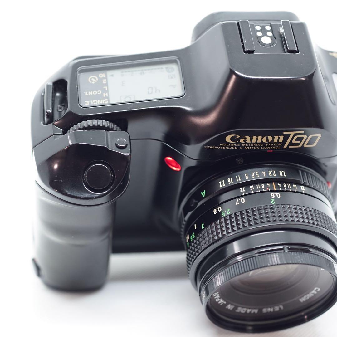 【撮影済み】Canon T90 レンズ付き 一眼レフフィルムカメラ