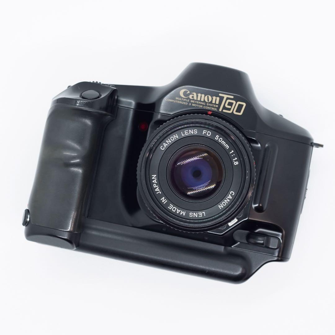 【撮影済み】Canon T90 レンズ付き 一眼レフフィルムカメラ