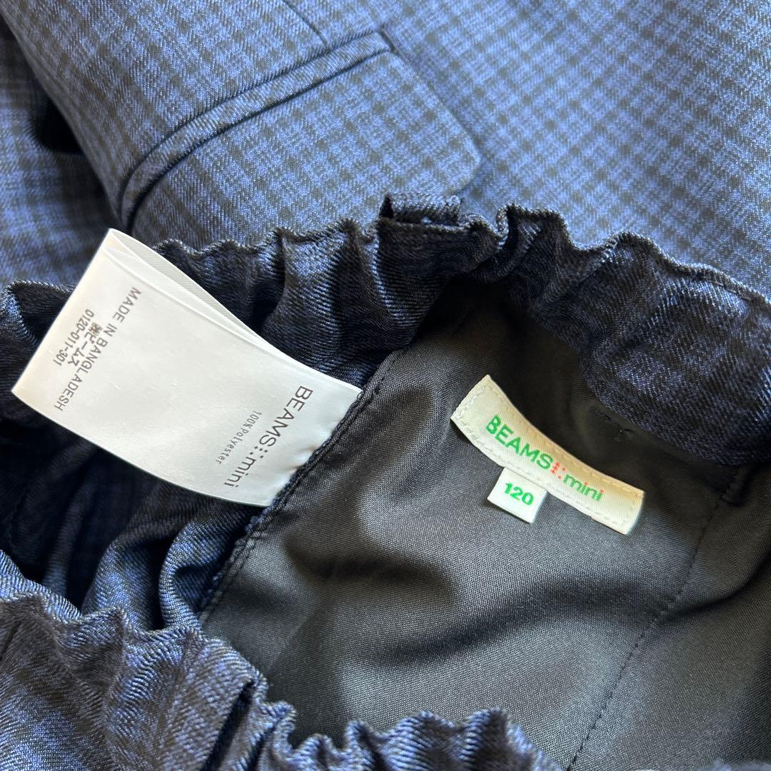 タグ付き未使用 beams mini 130 セレモニースーツ　卒園式　入学式