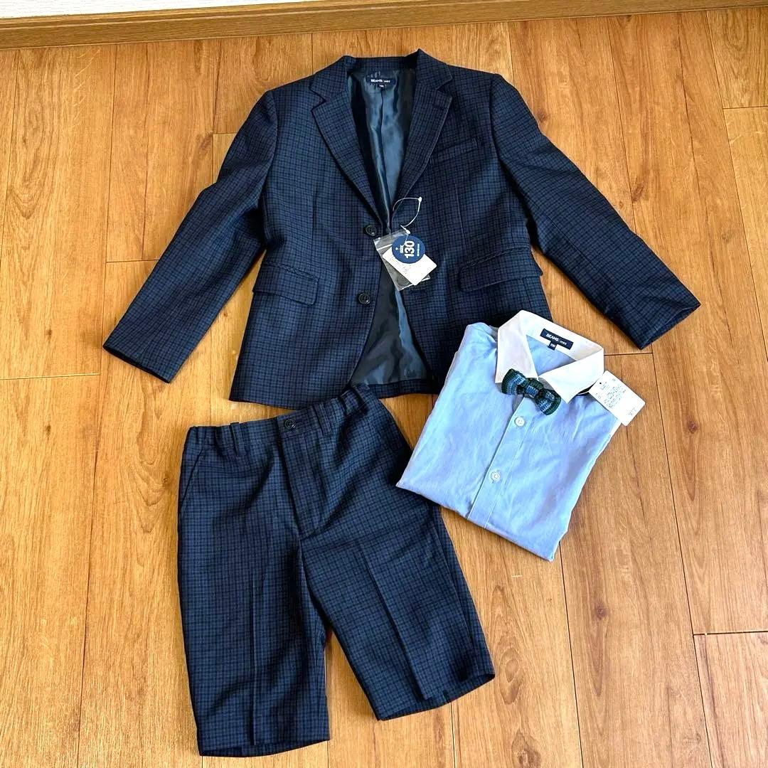 タグ付き未使用 beams mini 130 セレモニースーツ　卒園式　入学式